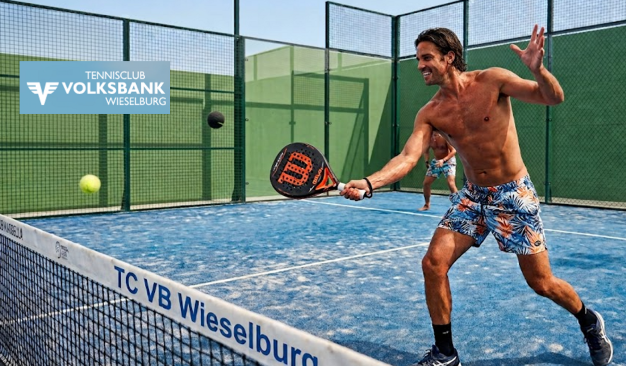 Sommer Padel mit Flutlicht