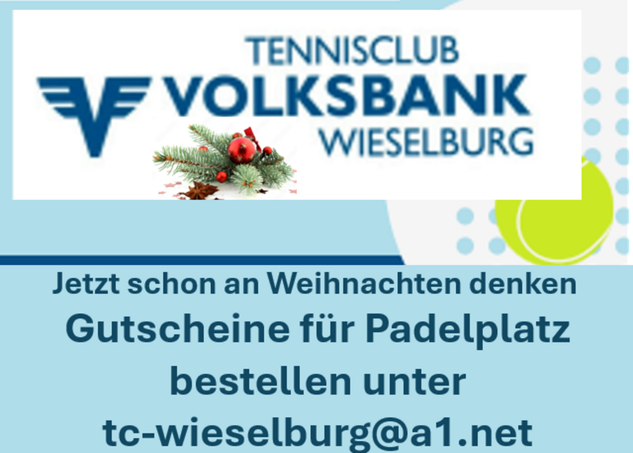 Gutscheine für Weihnachten